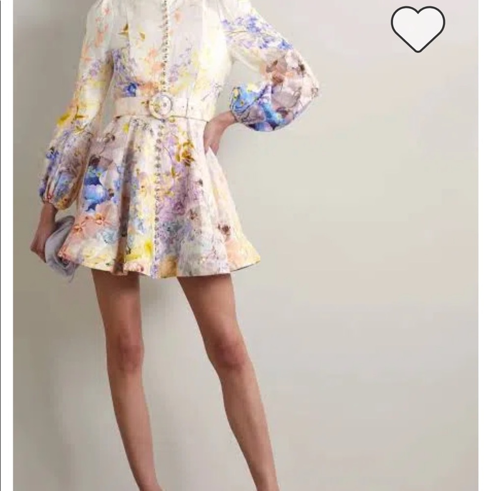 Zimmerman Rhythmic mini dress 0